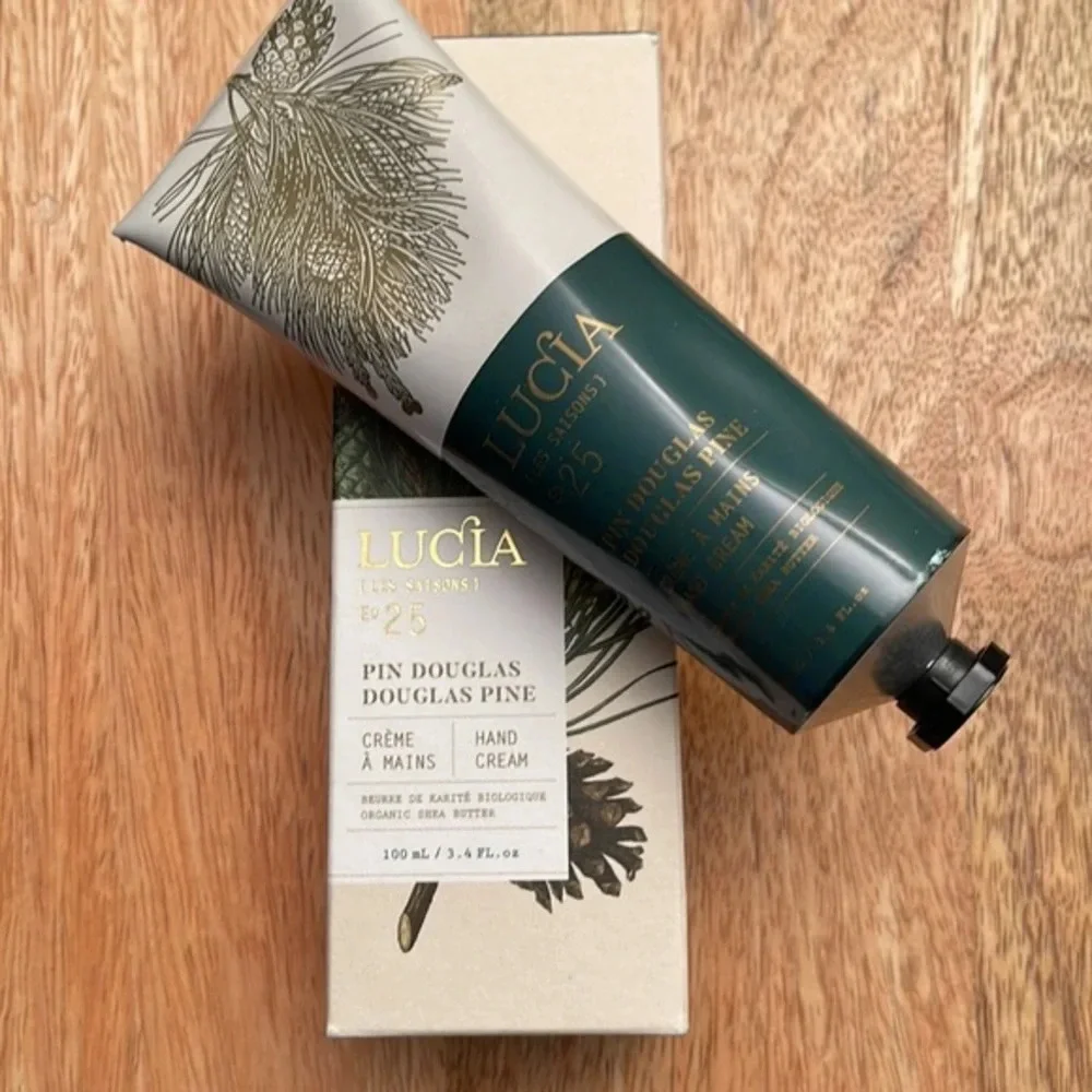 NIB Lucia Hand Cream Douglas Pine